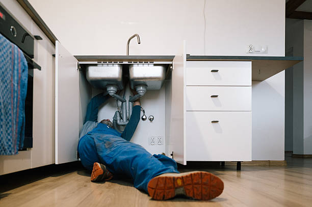 Professional Pipe Repair technician working in Sumner, ME